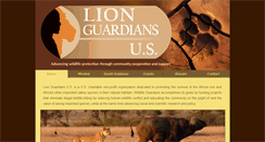 Desktop Screenshot of lionguardiansus.org