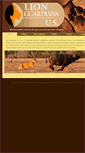 Mobile Screenshot of lionguardiansus.org